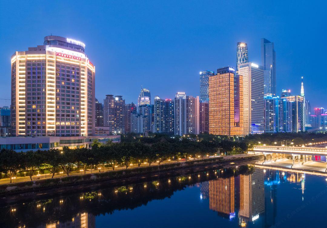 Ramada By Wyndham Pearl Guangzhou-Canton Fair Free Shuttle Bus Экстерьер фото